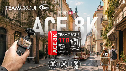 TEAMGROUP Unveils ACE 8K MicroSDXC Memory Card for 4K 120fps Video Recording