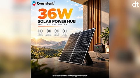 Consistent Infosystems Launches 36W Solar Power Hub for CCTV and IoT Deployments