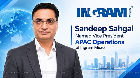 Sandeep Sahgal Appointed Vice President APAC Operations at Ingram Micro