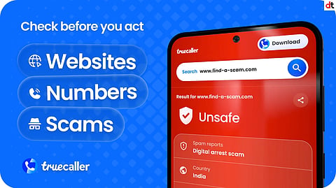Truecaller Launches New Scam Checker Across Web and Android to Fight Online Fraud