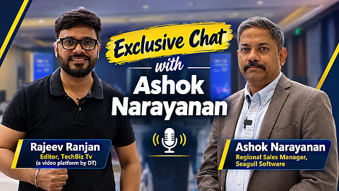 Exclusive Chat with Ashok Narayanan, Regional Sales Manager, Seagull Software | TSC Solution Day