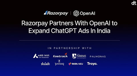 Razorpay Teams Up with OpenAI to Help Indian Brands Advertise on ChatGPT