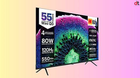 Kodak TV Unveils New Mini-QD, QLED and Smart TV Lineup Ahead of Festive Season