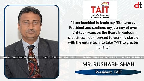 TAIT Announces New Leadership Team for 2026-27, Rushabh Shah Begins Fifth Term as President