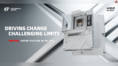 COLORFUL Launches White iGame X870E VULCAN W OC Motherboard for AMD Ryzen 9000 Series