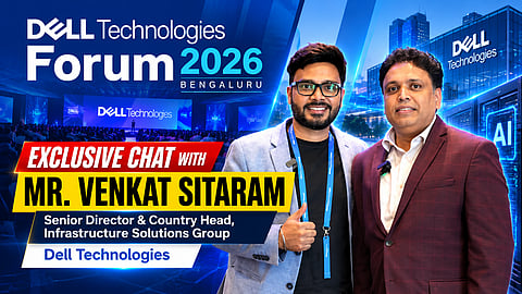 Mr. Venkat Sitaram, Senior Director & Country Head, Infrastructure Solutions Group Dell Technologies