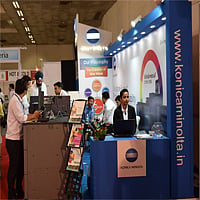 Konica Minolta Participates at Media Expo 2015