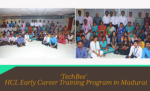 HCL Rolls out TechBee - HCL Early Career Training Program in Madurai 