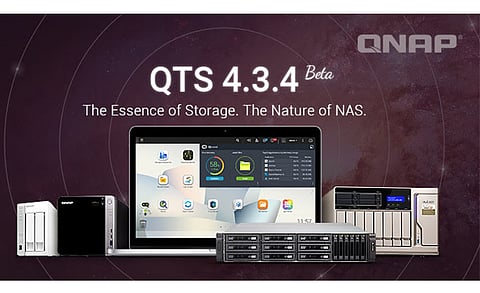 QNAP Releases QTS 4.3.4 Beta for x86-based NAS with Brand-new Storage & Snapshots Manager