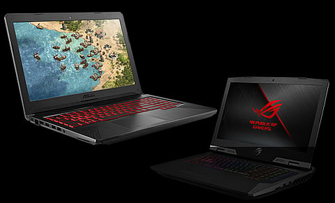 ASUS India Boosts Its Gaming Series with TUF Gaming - FX504 & ROG G703 Gaming Laptop in India