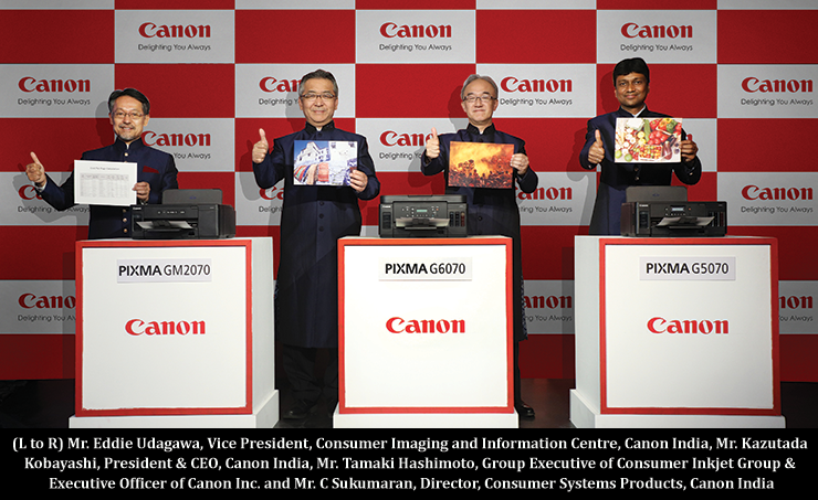 Canon Expands Its PIXMA G-Series Portfolio with The Launch of New Ink Tank Printers