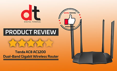 Product Review: Tenda AC8 AC1200 Dual-Band Gigabit Wireless Router