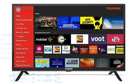 Telefunken Launches 80cm (32) HD Ready Smart TV ‘TFK32QS’ with Bluetooth Technology 