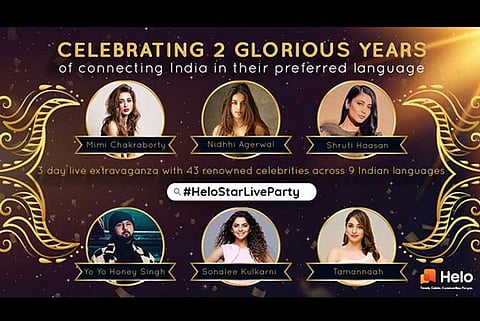 Helo Celebrates 2nd Anniversary, Announces 3-day Celebration with a Star-studded LIVE Marathon