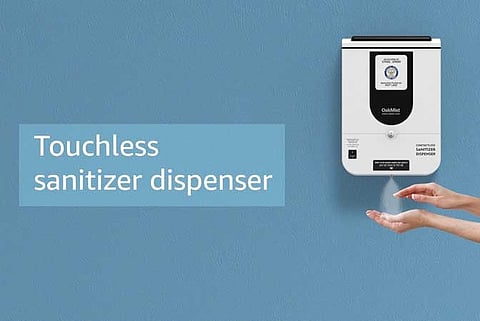 Riot Labz Launches an App to Control the DRDO Developed Sanitiser Dispenser Oakmist