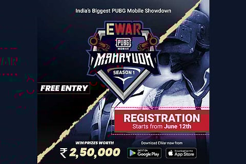 EWar Launches PUBG Mobile Gaming Tournament ‘EWar PUBG Mahayudh’
