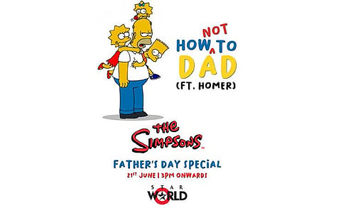 Enjoy This Father’s Day with The Simpson, Only on Star World
