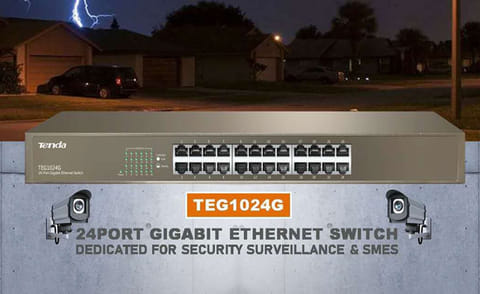 Safeguard Your IT Network System in This Monsoon with Tenda’s PoE Switches