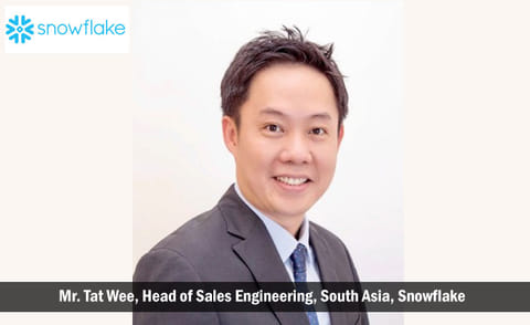 Snowflake Appoints Tat Wee as Head of Sales to Lead South Asian Market