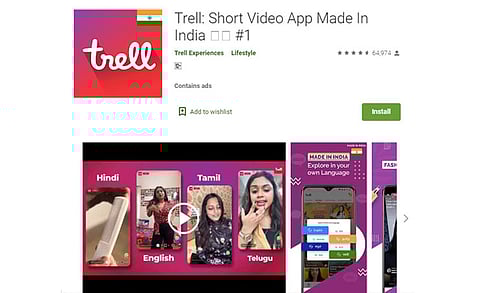 Trell Witnessed 12 Million Downloads After India Banned 59 Chinese Apps