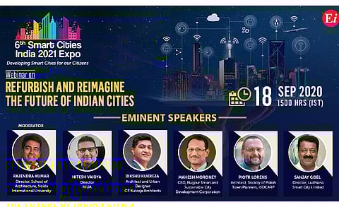 Exhibitions India Group Hosted Webinar on ‘Refurbish and Reimagine the Future of Indian Cities’