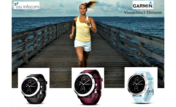 OSS Infocom Unleashes Garmin Vívoactive 3 Element Smartwatches