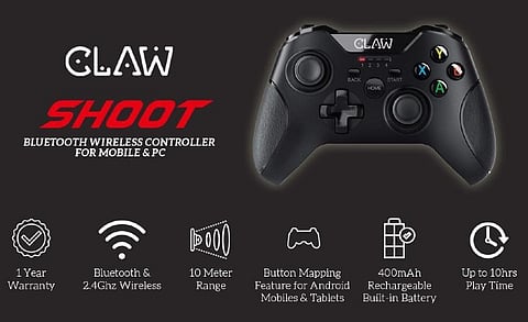 CLAW Introduces New SHOOT Bluetooth Controller