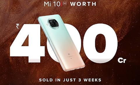 Xiaomi Sold INR 400 Crore Worth Mi 10i 5G Smartphones within Three Weeks