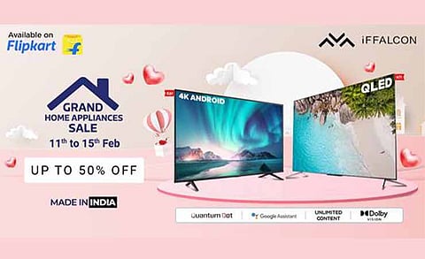 iFFALCON Announces Lucrative Offers for Flipkart Great Home Appliances Sale