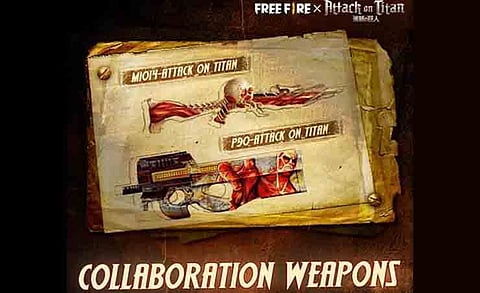 Garena Launched Free Fire Crossover Event with Attack on Titan