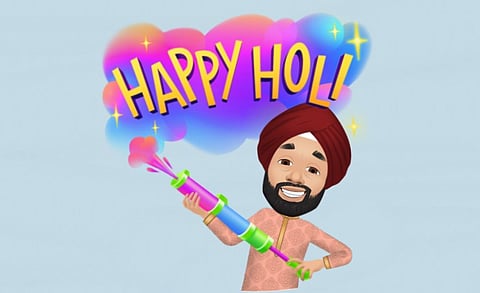 Facebook Releases New Holi Themed Stickers for Celebrating Holi