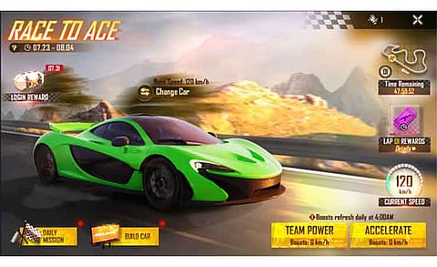 Garena Free Fire and McLaren Crossover Event Now Live in Free Fire