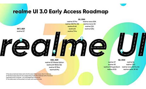Realme UI 3.0 Based on Android 12 Officially Launched