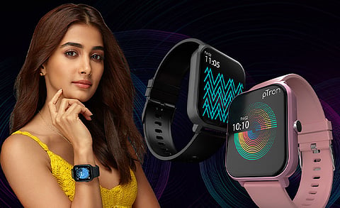 pTron Launches FORCE X11 Smartwatch with BT Calling