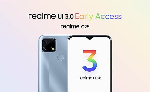 Realme Rolling Out UI 3.0 Early Access Update for C25 Smartphone
