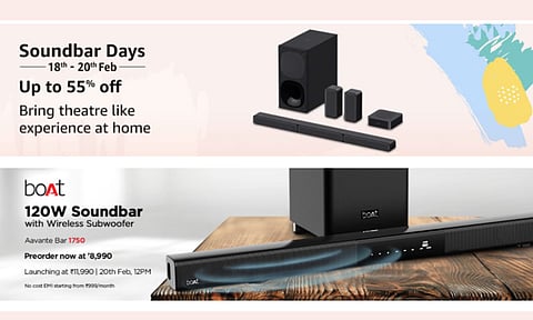 Grab these amazing deals on Soundbars during ‘Soundbar Days’ on Amazon.in