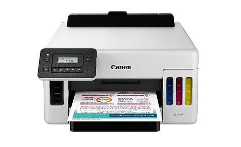 Canon Boosts its Inkjet Printers Line-up with Launch of MAXIFY GX5070