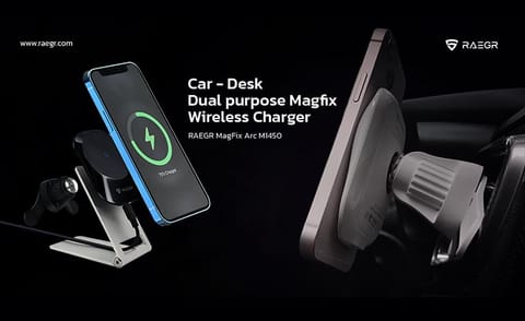 RAEGR Unveils MagFix Arc Wireless Chargers for Apple iPhones