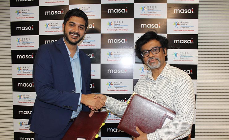 NSDC and Masai School Announced Strategic Partnership