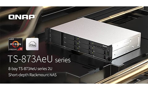 QNAP Launches TS-873AeU NAS Series with AMD Ryzen Processors