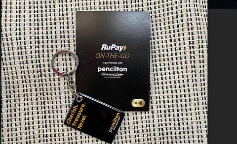 Pencilton Launches PencilKey Contactless RuPay Card