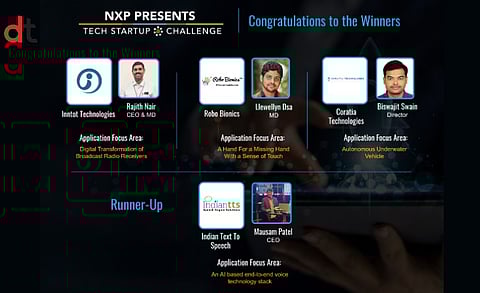 NXP Semiconductors Reveals Winners of NXP India Tech Startup Challenge 2022