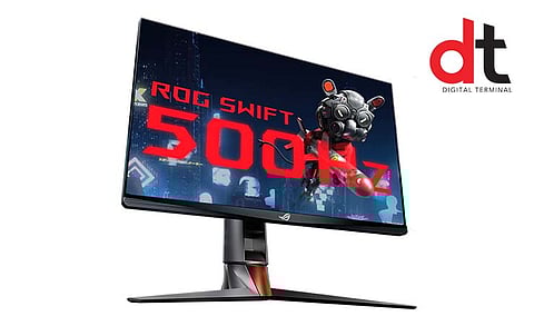 ASUS Unveils New ROG Swift 500Hz Gaming Monitor