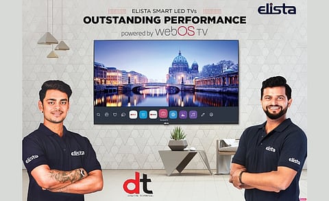 Elista Unveils Stylish and Feature-rich Smart LED TVs, Powered by WebOS TV