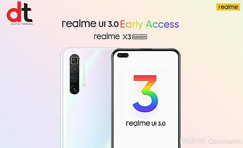 Realme Rolls Out UI 3.0 Update for Realme X3 & X3 SuperZoom