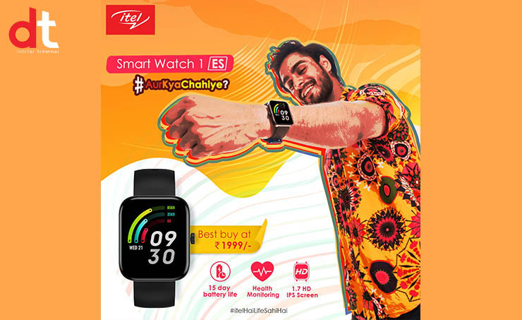 Itel Launches 1 ES smartwatch in India