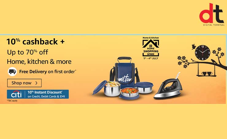 Avail Exciting Deals on Home Essentials During Amazon Home Shopping Spree