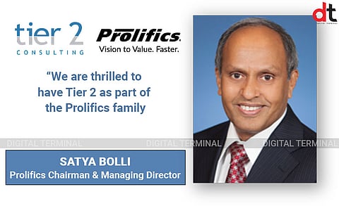 Prolifics Announced Acquisition of Tier 2 Consulting Limited
