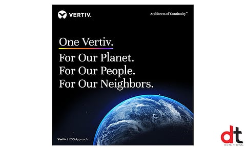 Vertiv Highlights its Efforts Towards Energy Efficient Operations in ESG Report