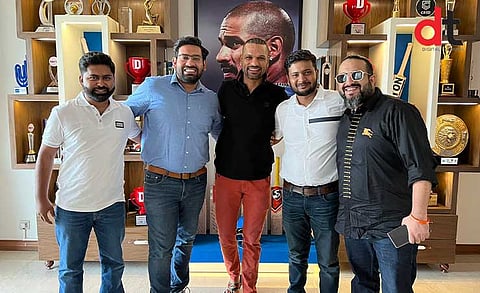 Shikhar Dhawan Teams up with Bliv. Club and WIOM to Launch Metaverse Sports City